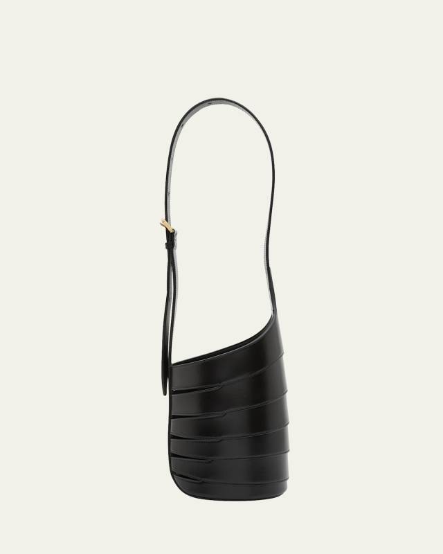 Babel Small Cutout Leather Hobo Bag